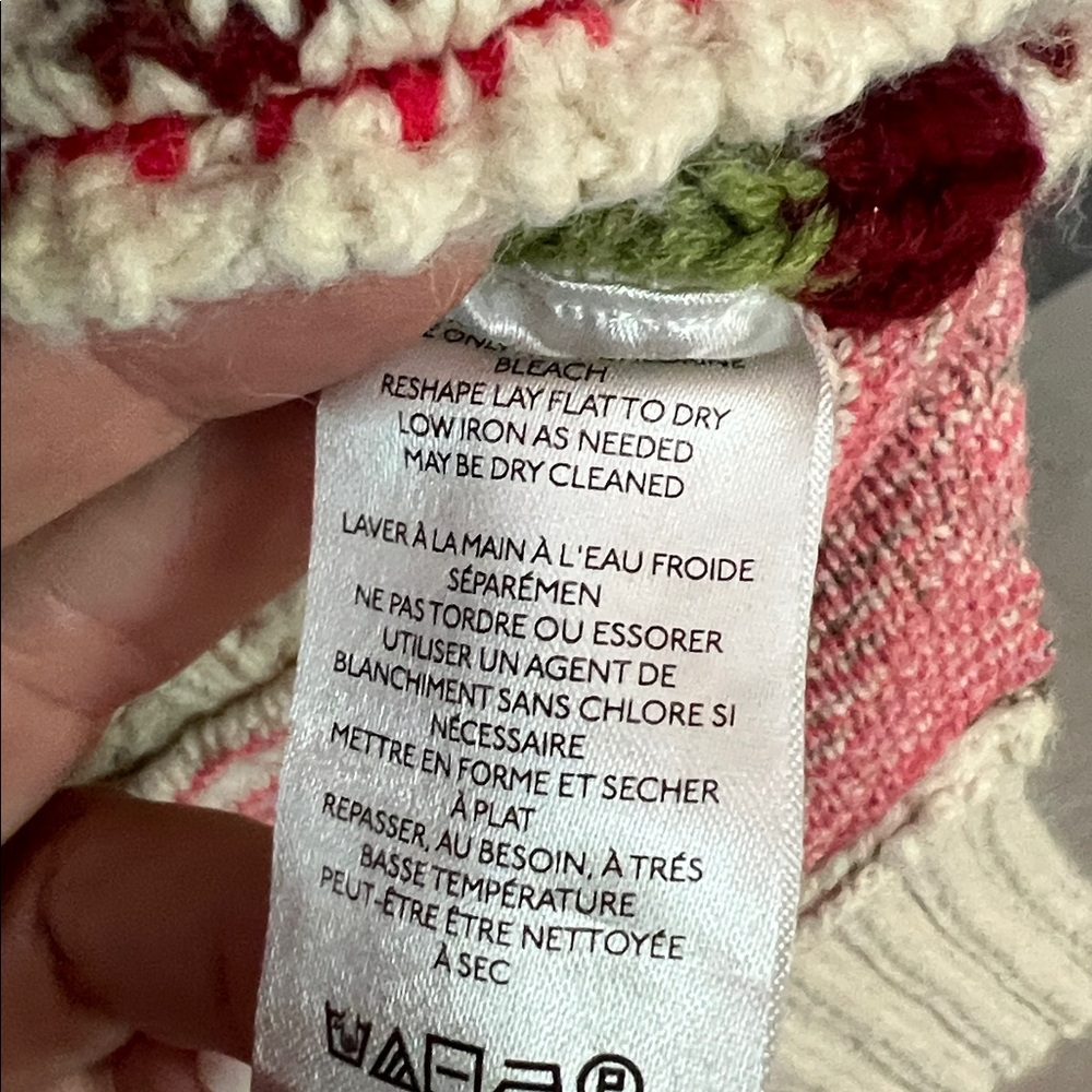 $148 Rosemary Crafty Knit cropped oversize Sweater XS - Picture 11 of 15